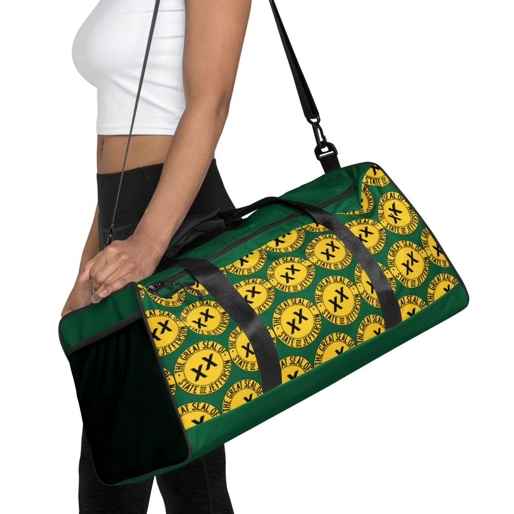 State of Jefferson Duffle Gym Bag
