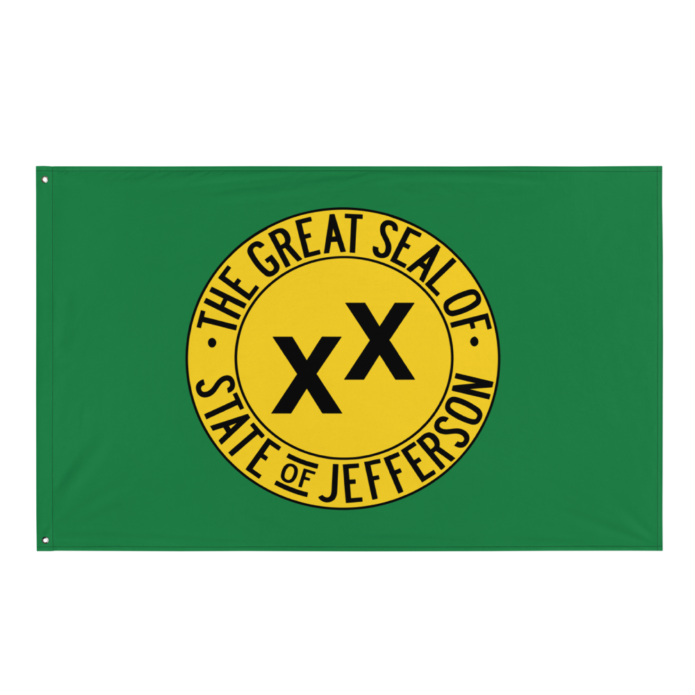 State of Jefferson Flag - One Sided