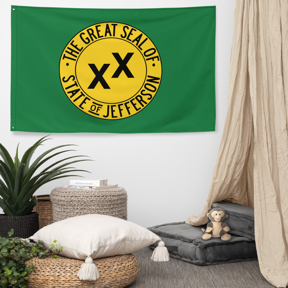 State of Jefferson Flag - One Sided