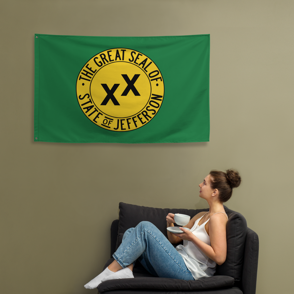 State of Jefferson Flag - One Sided