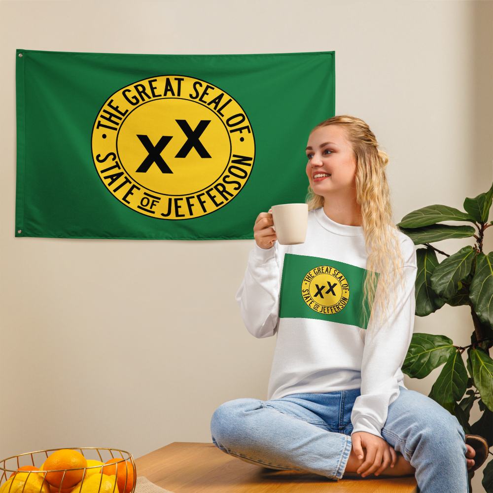 State of Jefferson Flag - One Sided