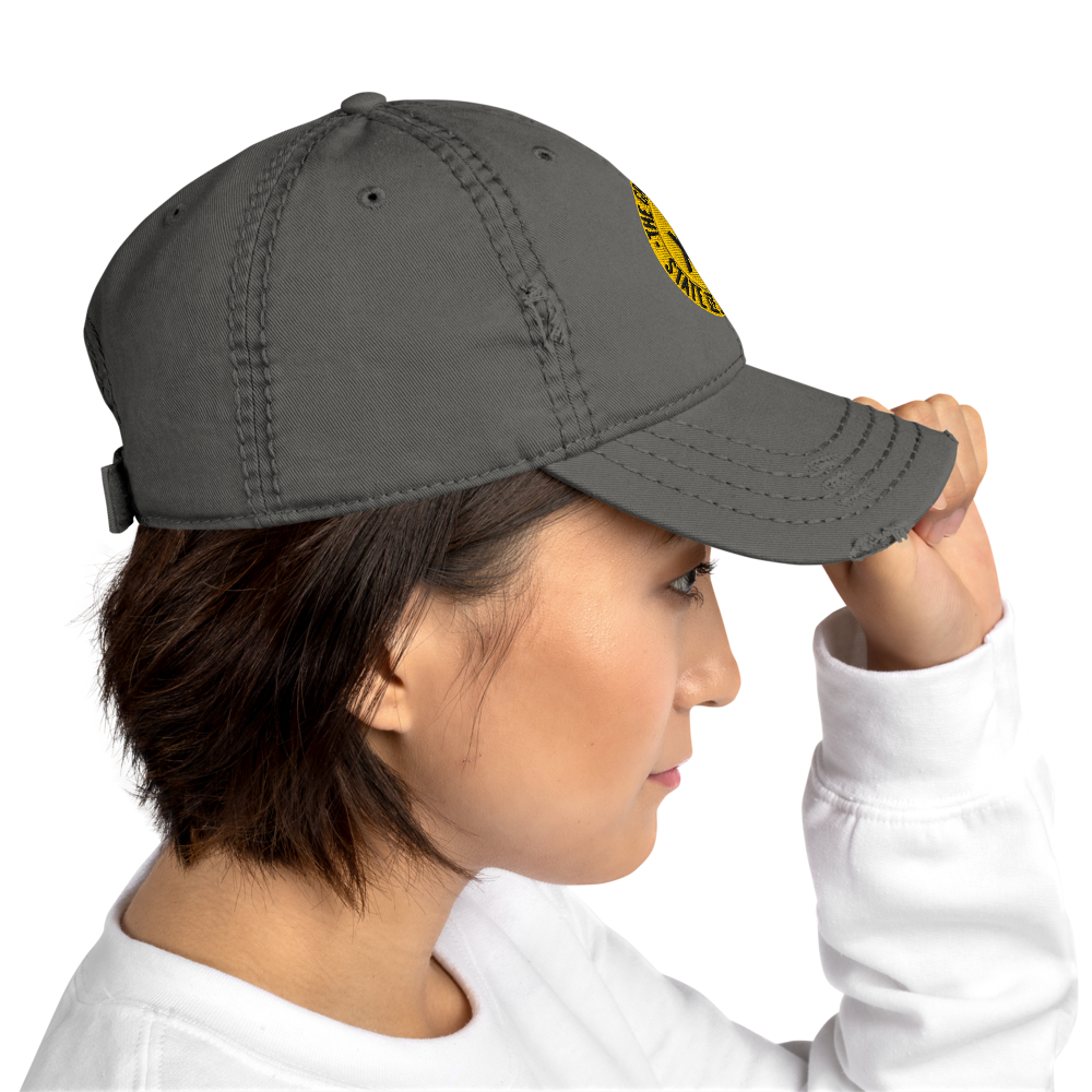 State Jefferson - Distressed Dad Hat