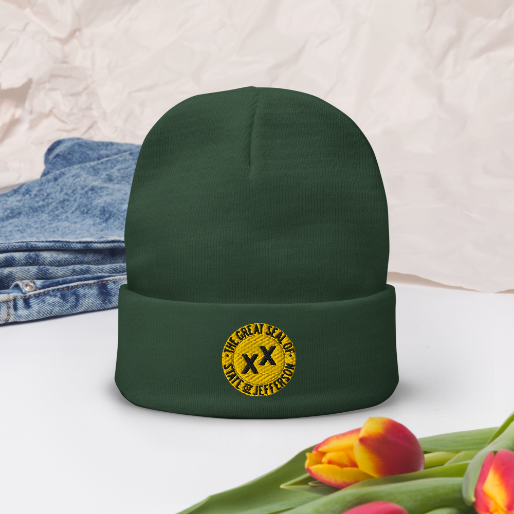 State of Jefferson - Embroidered Beanie