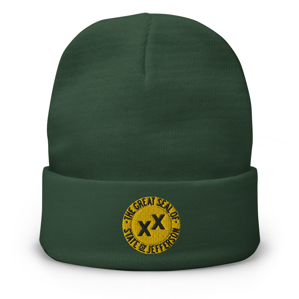 State of Jefferson - Embroidered Beanie