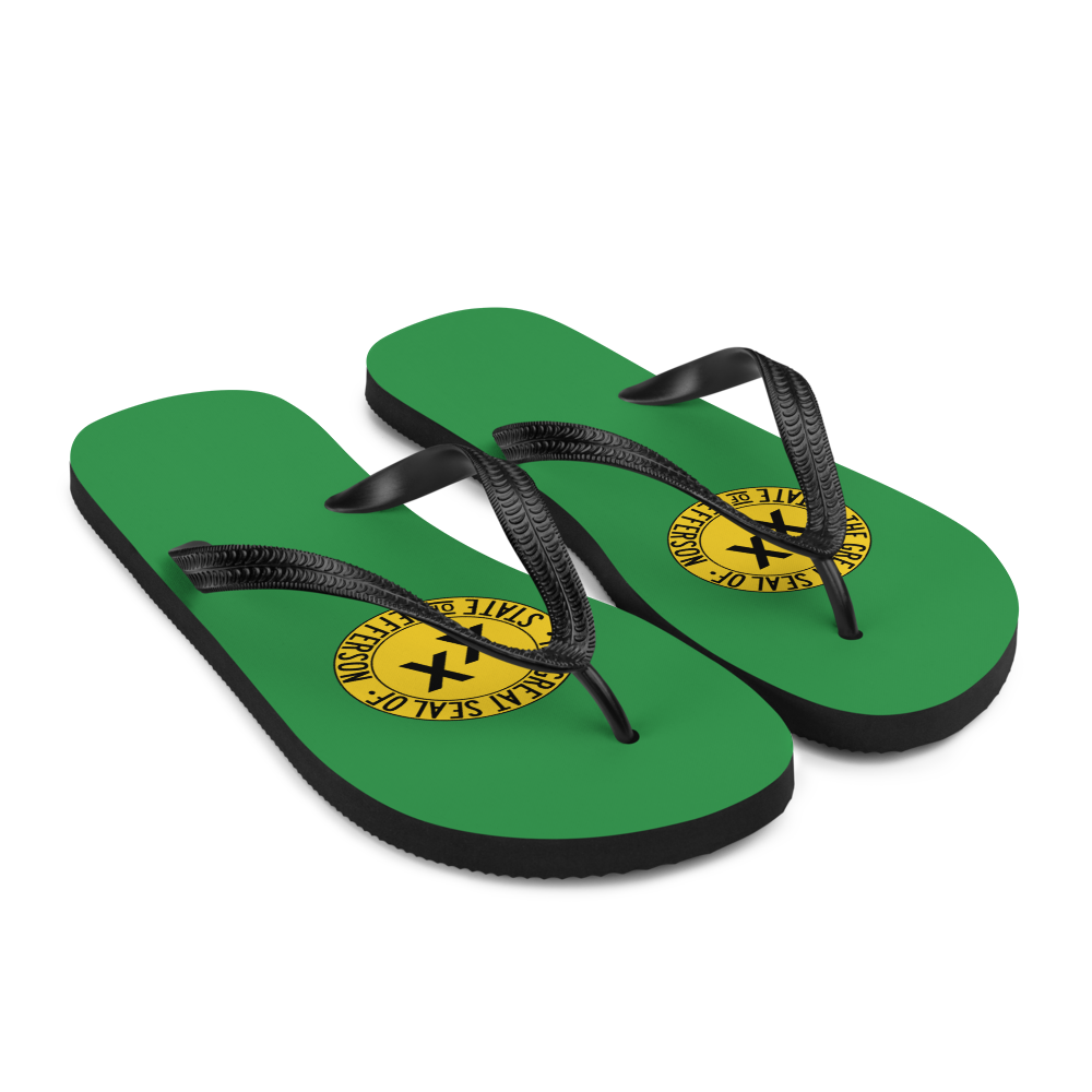 State of Jefferson Flip Flops