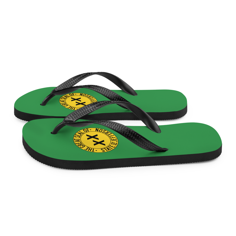 State of Jefferson Flip Flops