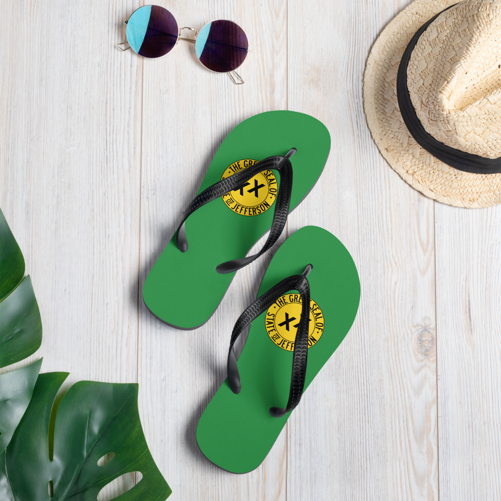 State of Jefferson Flip Flops