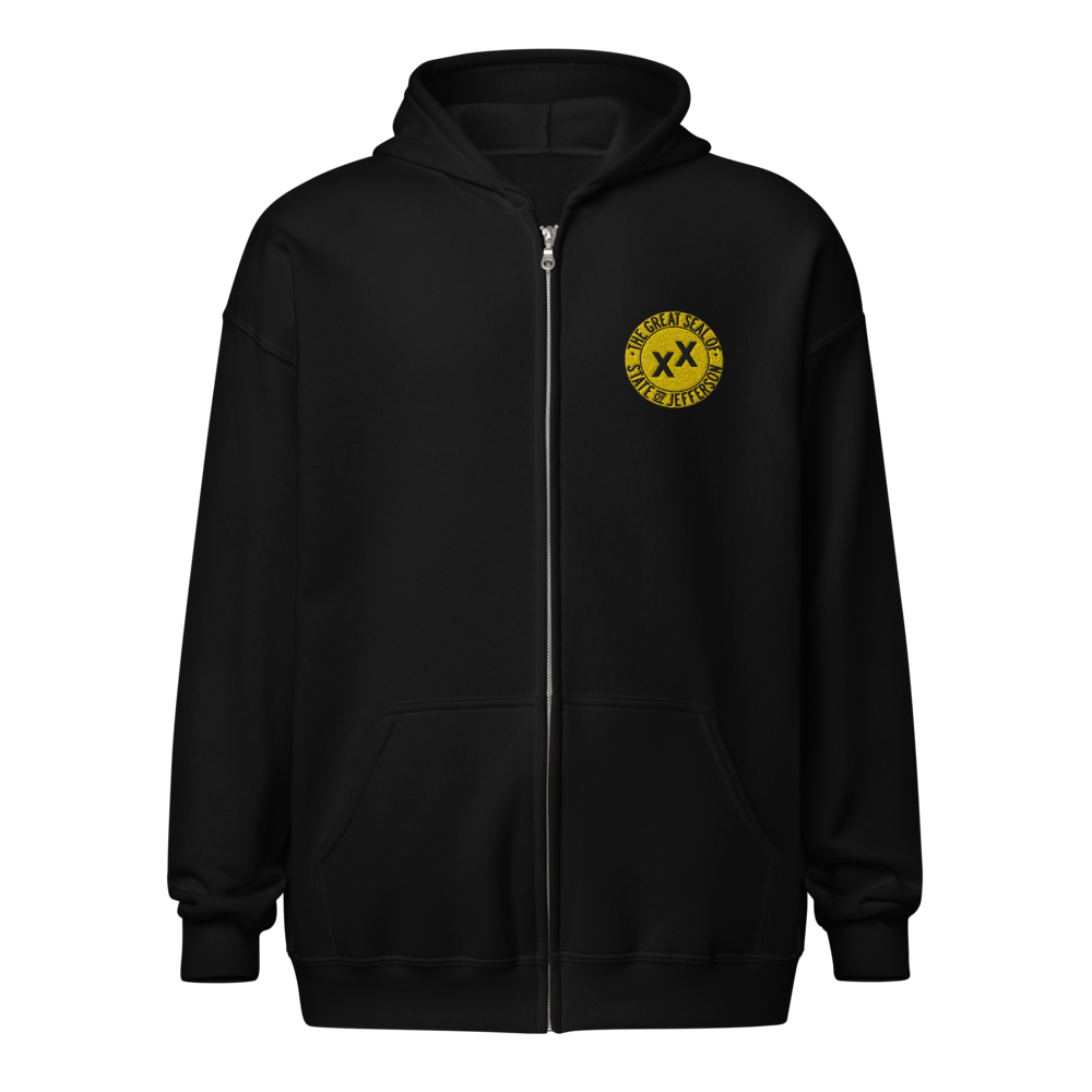 State of Jefferson unisex heavy blend zip hoodie