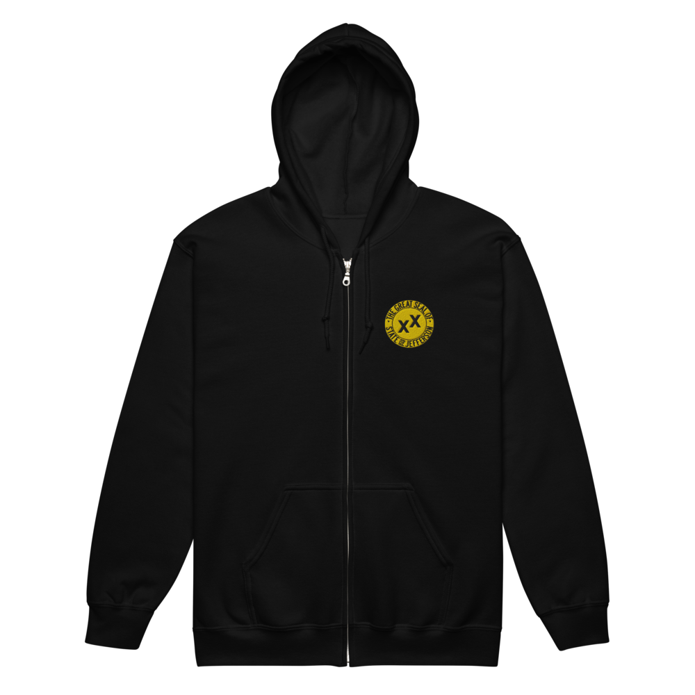 State of Jefferson unisex heavy blend zip hoodie
