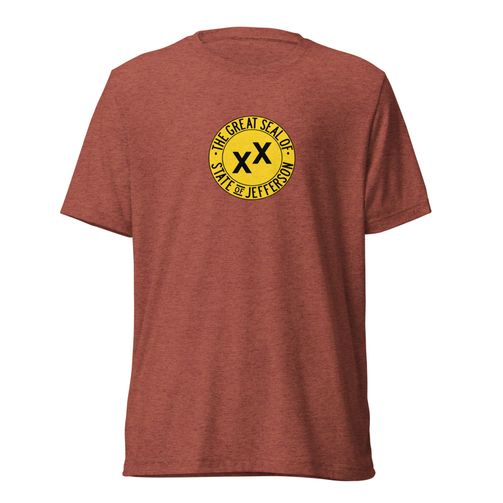 State of Jefferson Cotton Heritage MC1082 I Men's Premium Short Sleeve Tee