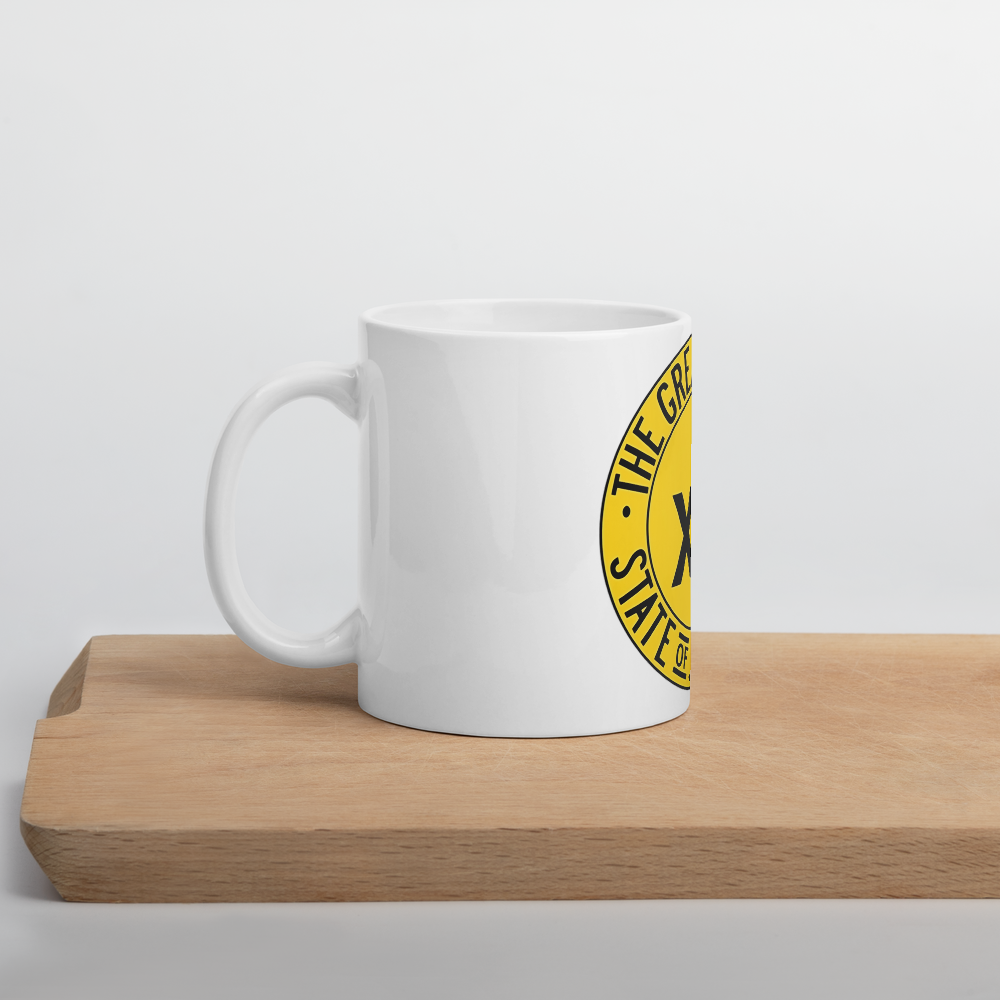 State of Jefferson - White glossy mug