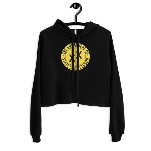 State Jefferson - Crop Hoodie