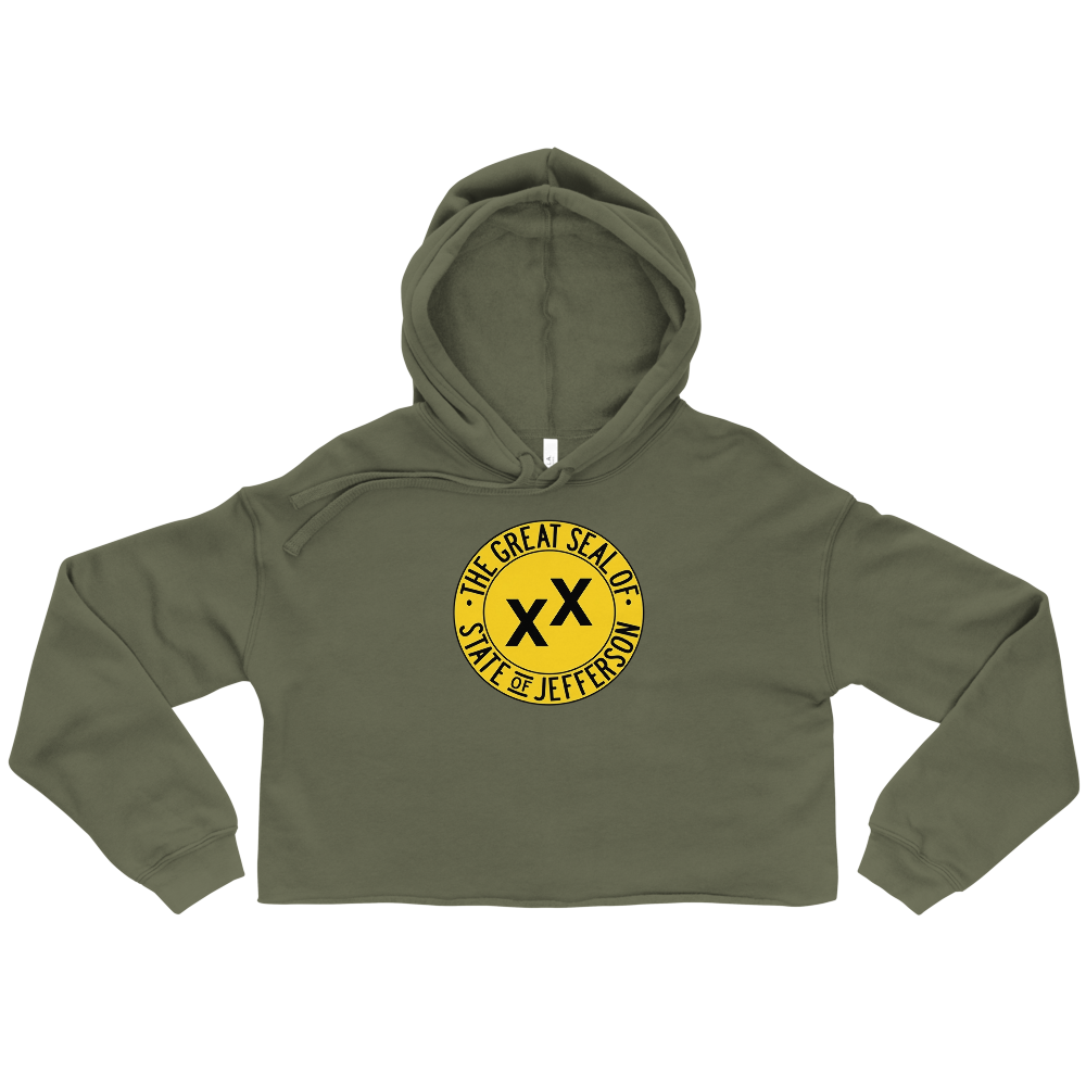 State Jefferson - Crop Hoodie