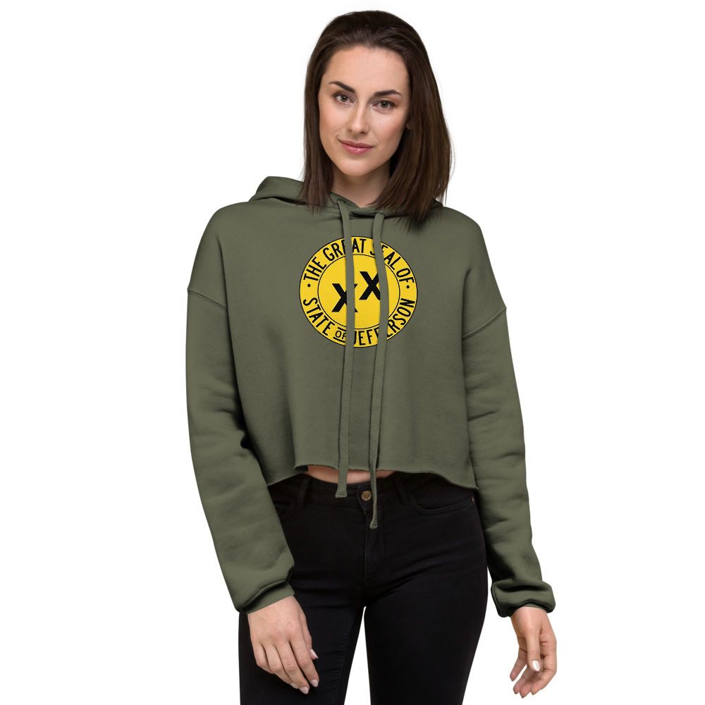 State Jefferson - Crop Hoodie